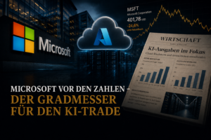 Mehr über den Artikel erfahren Microsoft vor den Zahlen — der Gradmesser für den KI-Trade
