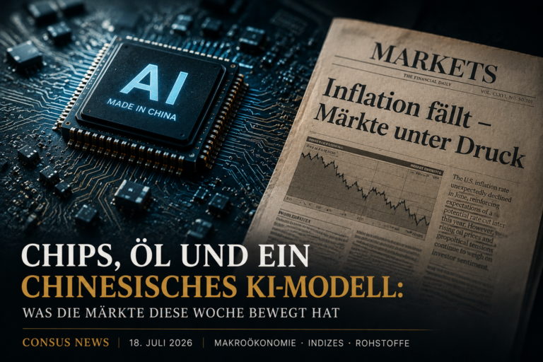 Chips, Öl und ein chinesisches KI-Modell