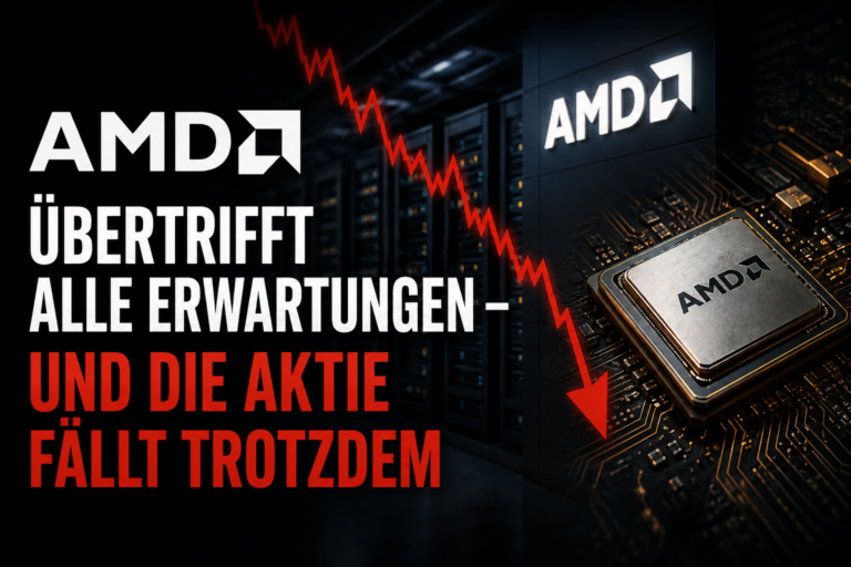 AMD übertrifft alle Erwartungen — und die Aktie fällt trotzdem