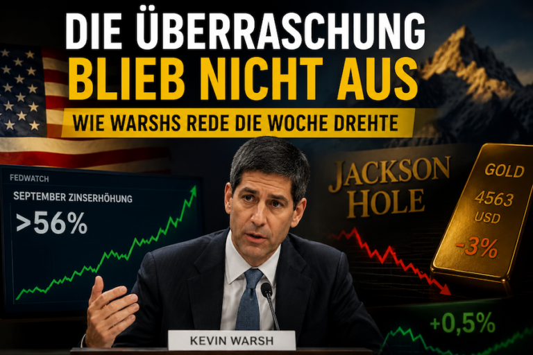 Die Überraschung blieb nicht aus — wie Warshs Rede die Woche drehte