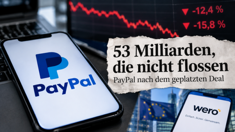 53 Milliarden, die nicht flossen — PayPal nach dem geplatzten Deal