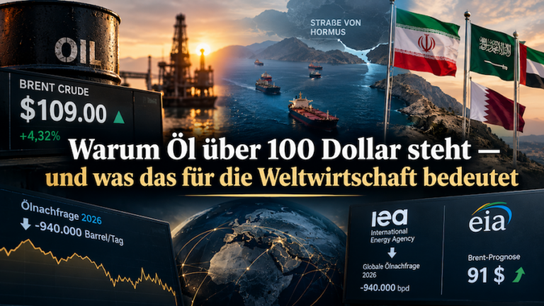 Warum Öl über 100 Dollar steht — und was das für die Weltwirtschaft bedeutet